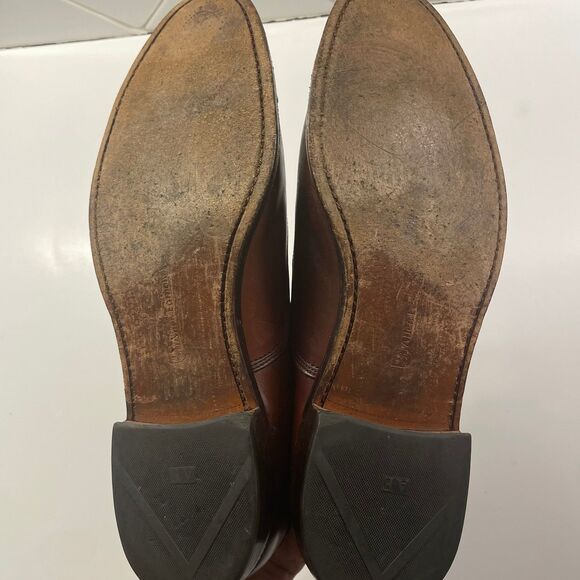 Allen Edmonds Fifth Avenue Walnut Brown Cap Toe Oxford Dress Shoes Men’s 11 D main image 5
